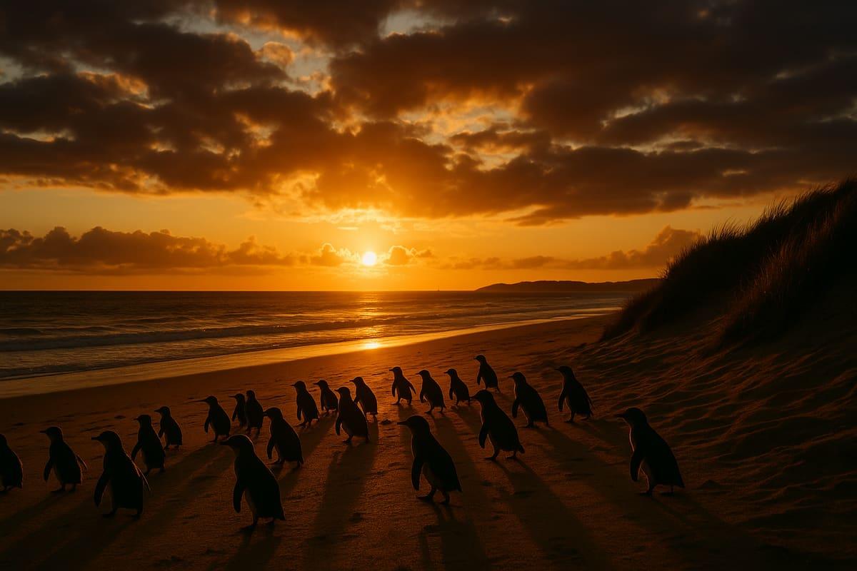 Парад пингвинов на Phillip Island