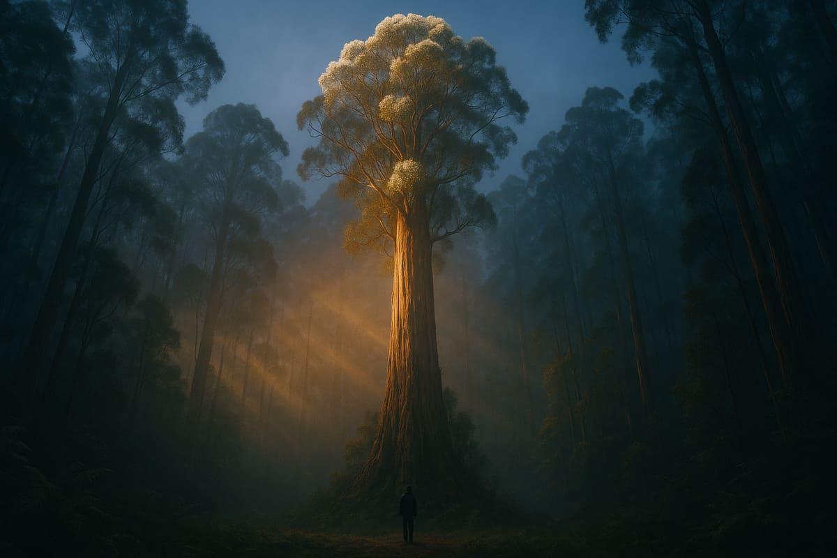 Самый высокий цветущий эвкалипт