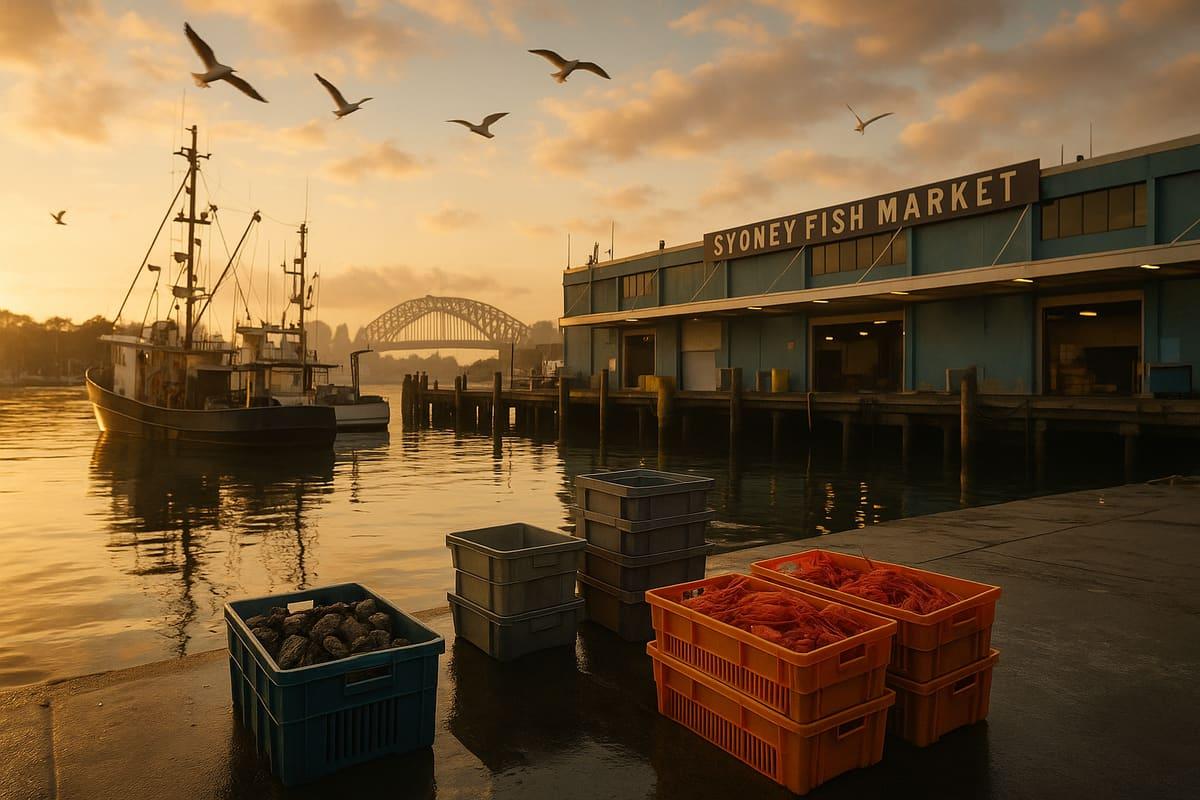 Рыбный рынок Сиднея