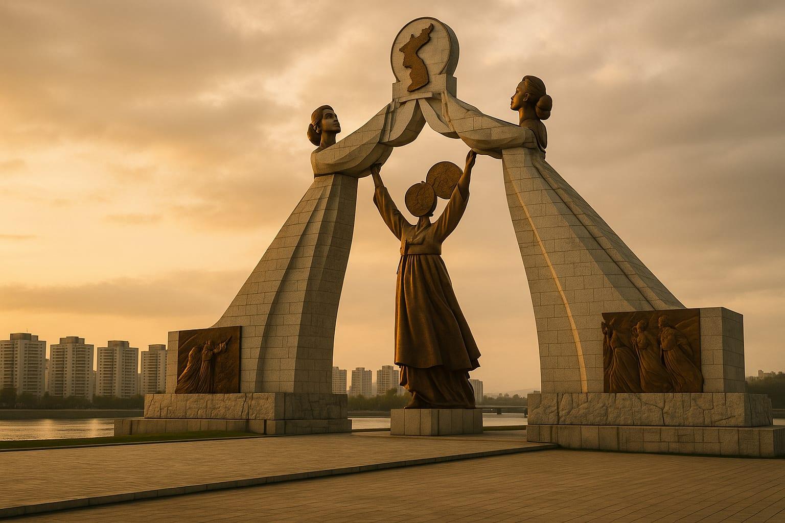 Осмотр памятника объединения