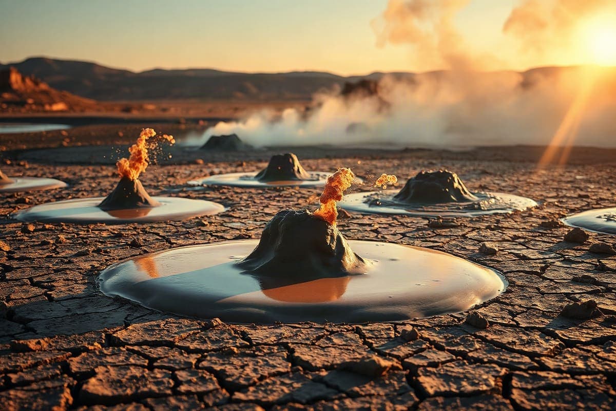 Побродить по грязевым вулканам Гобустана