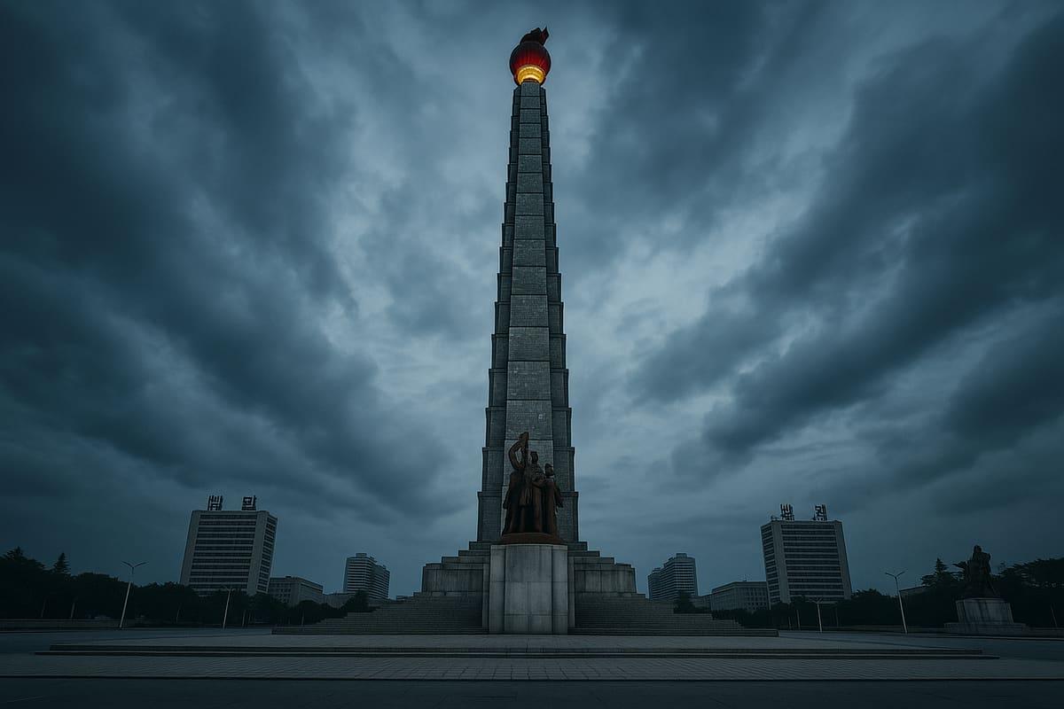 Посещение Чучхейской башни