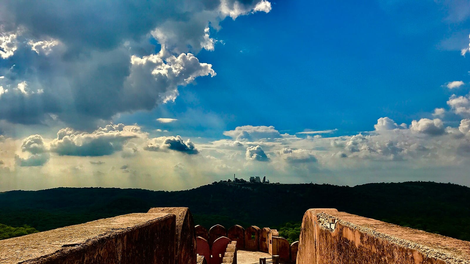 Amber Fort Jaipur sunset view