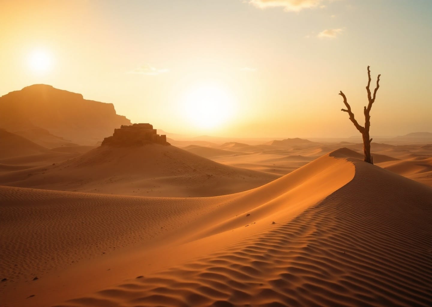 Chad desert landscape safety