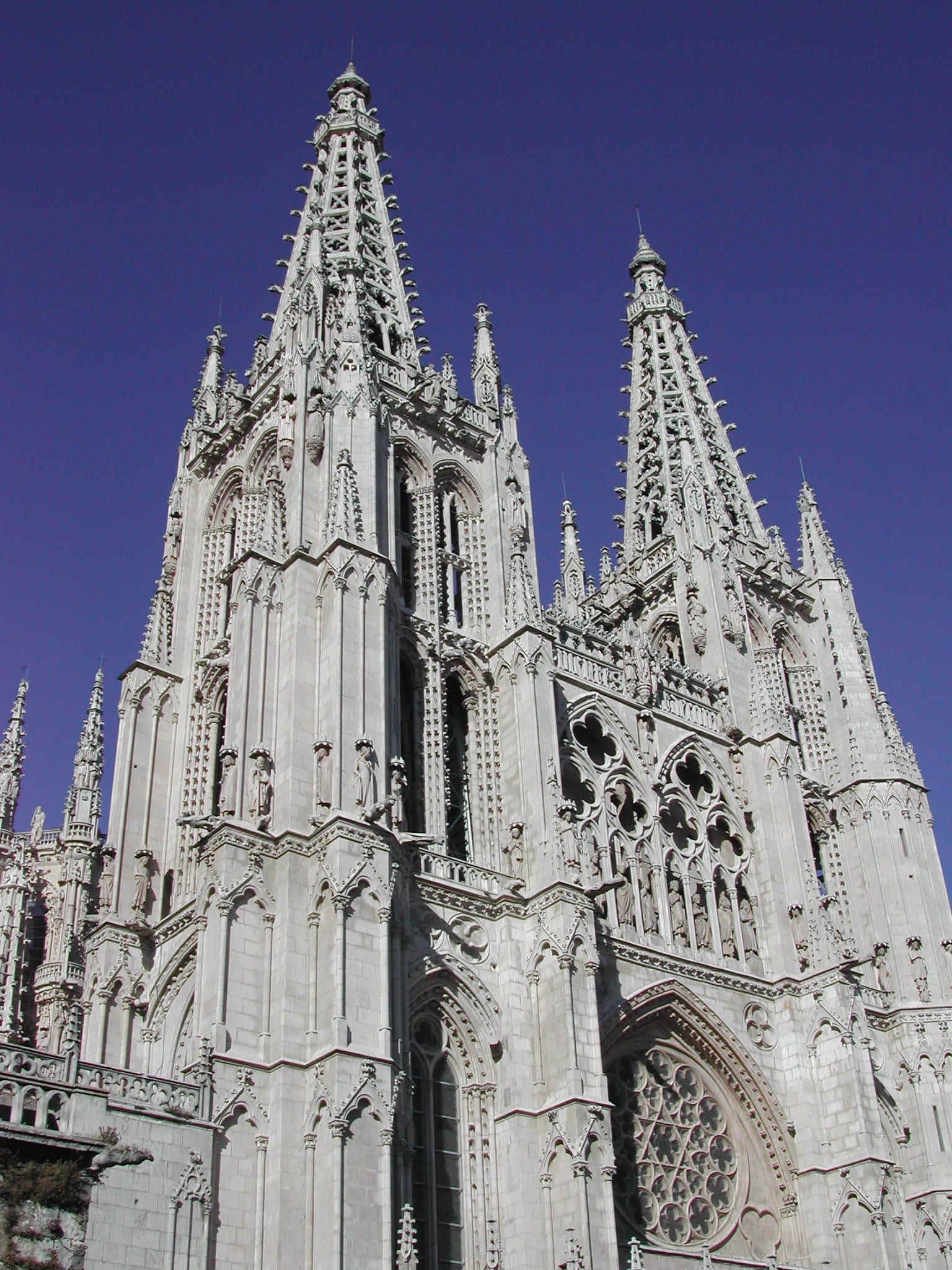 Burgos Cathedral Gothic facade