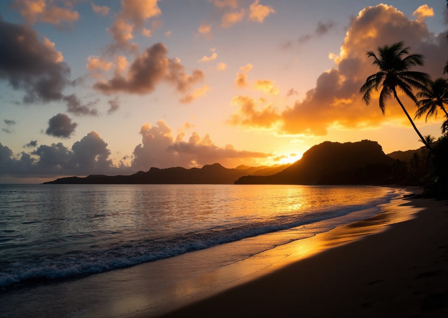 Antalaha sunset beach view
