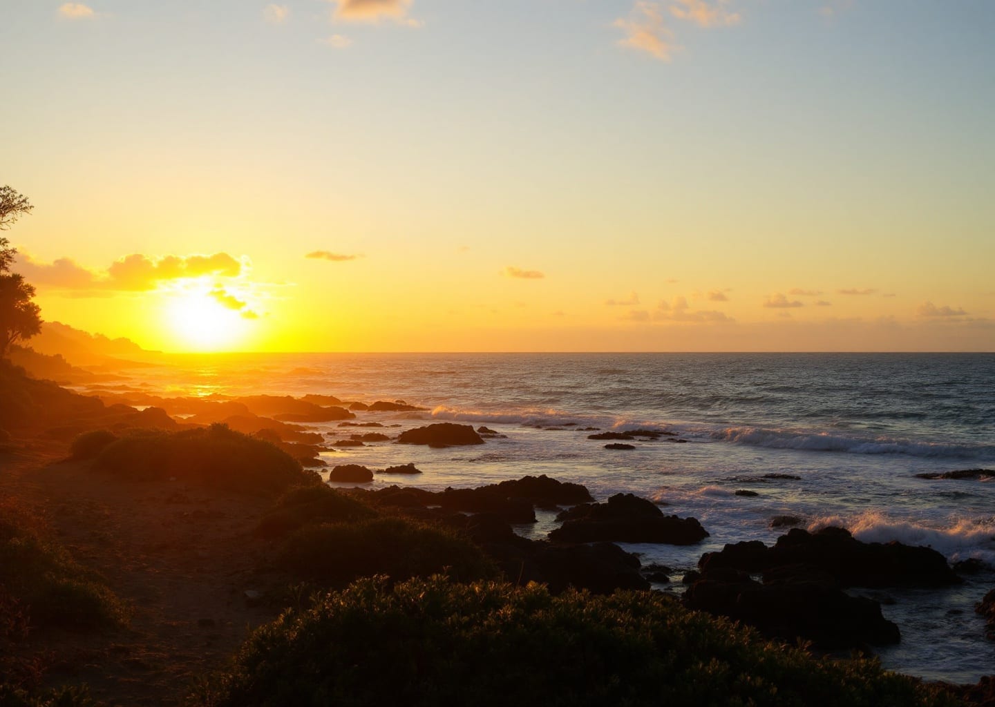 Antsiranana Madagascar coastal sunset