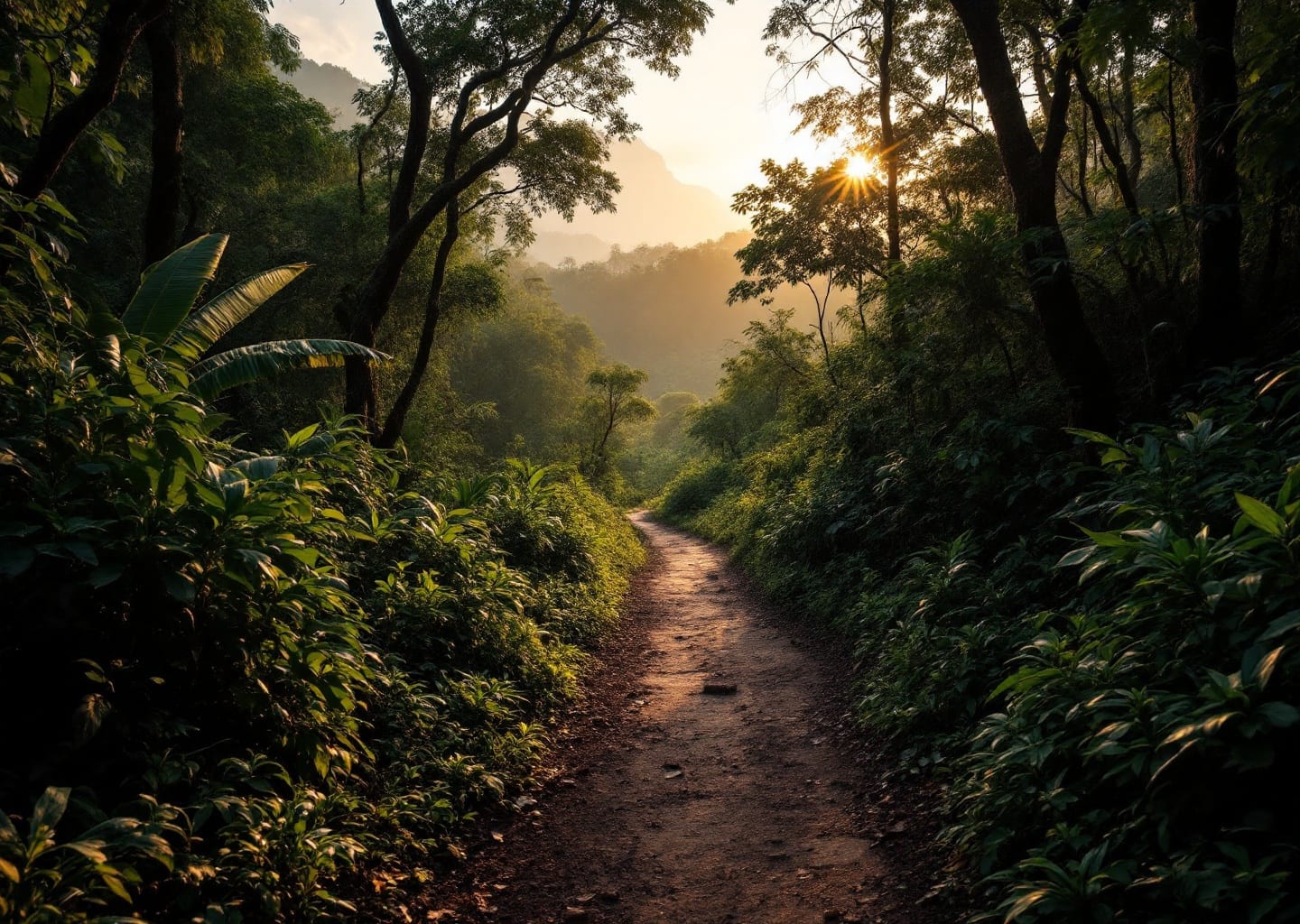 Costa Rica jungle hiking trail