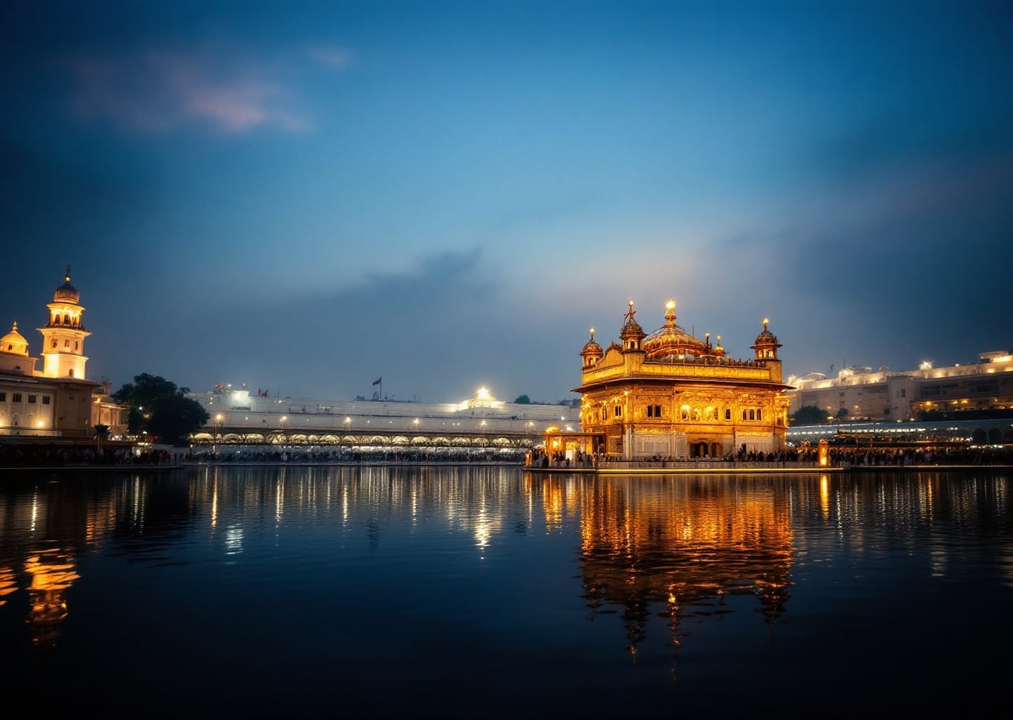 Golden Temple Amritsar reflection at dawn