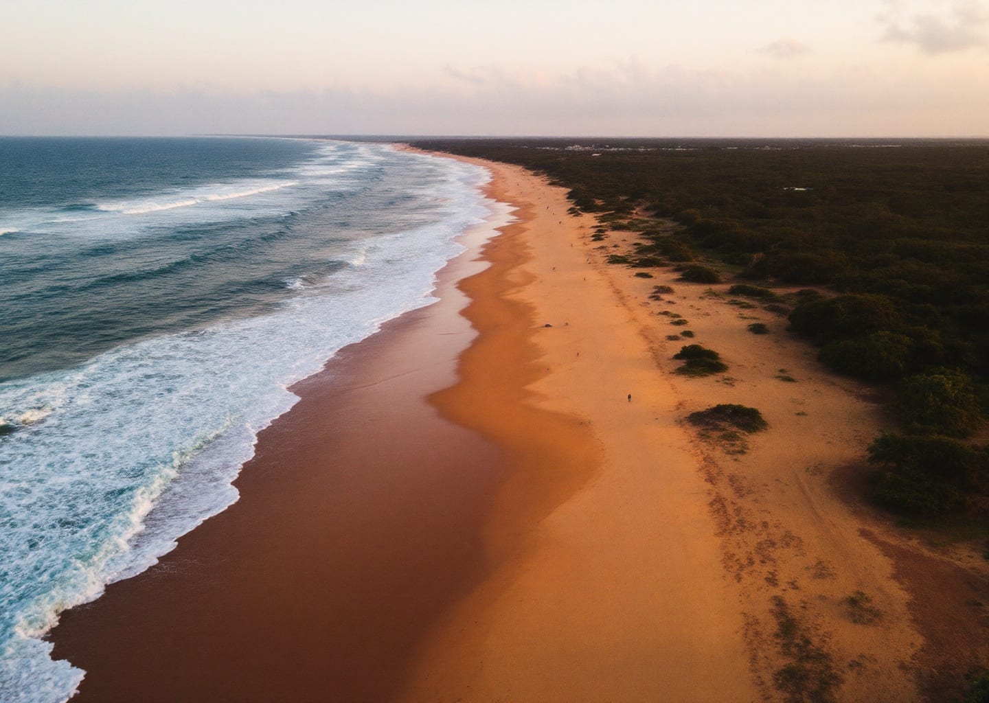 Guinea-Bissau beach coastline