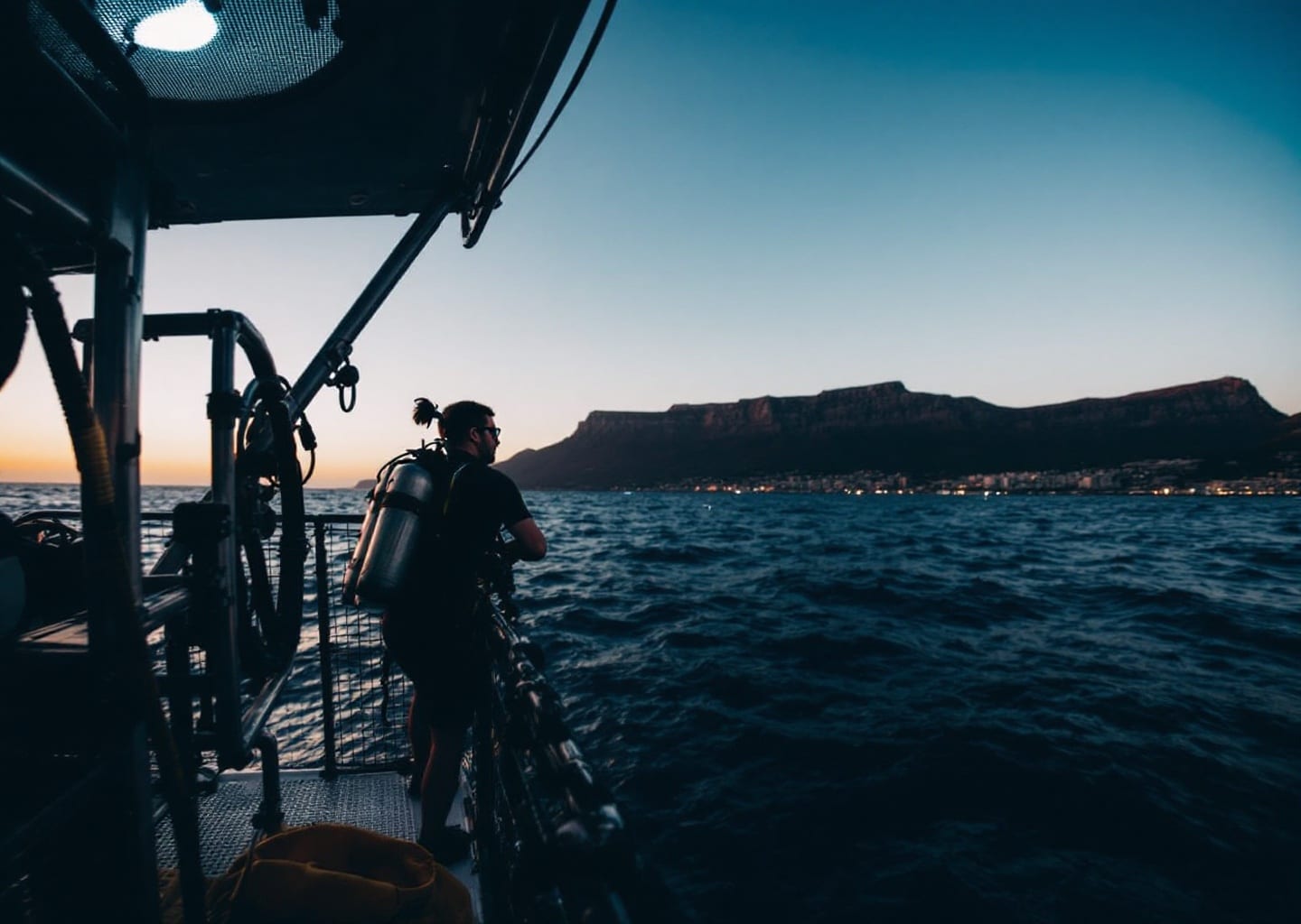 Shark cage diving Cape Town equipment